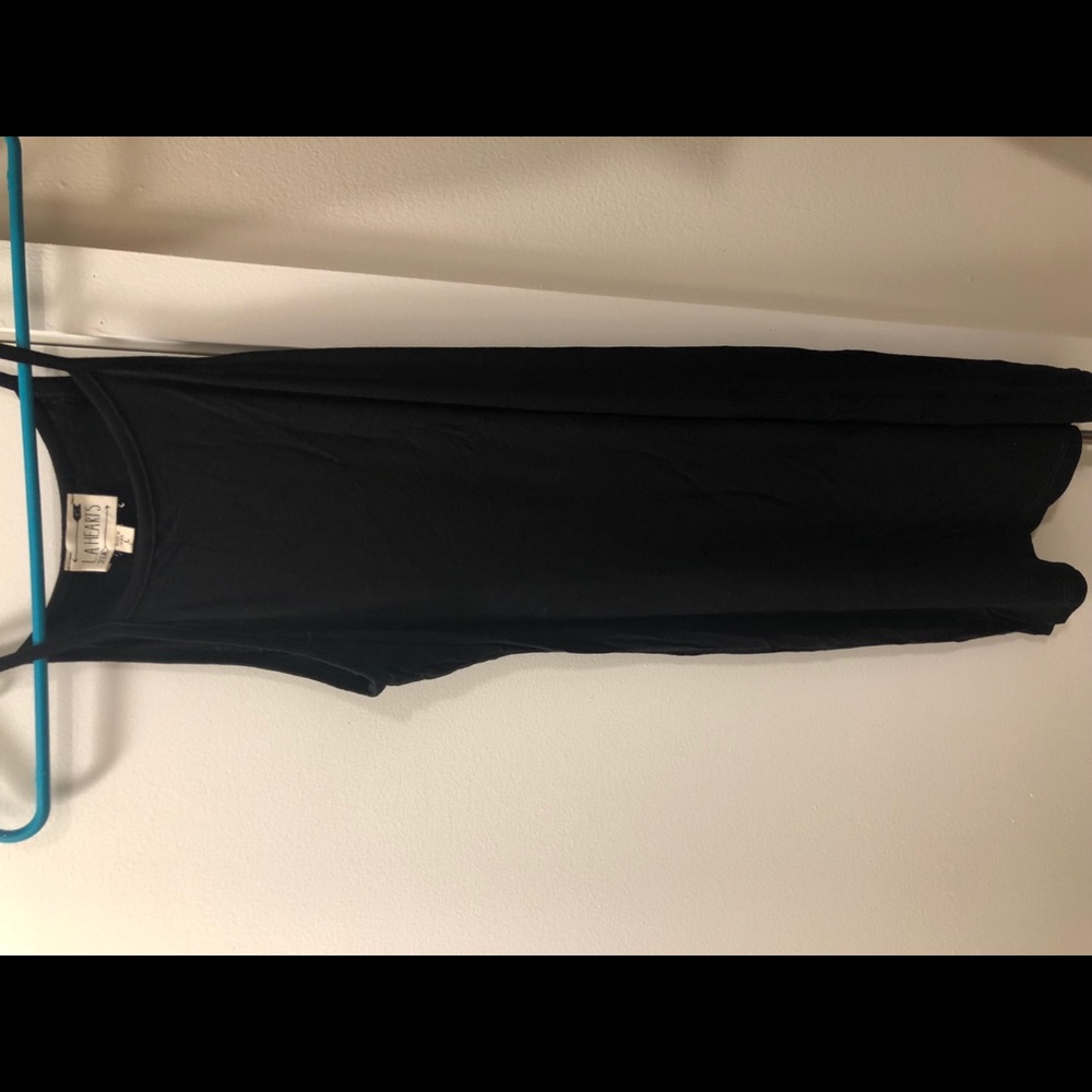 Black LA Hearts bodycon dress